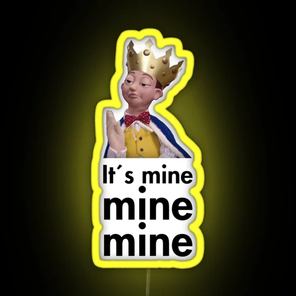 Stingy It S Mine Lazy Town RGB Neon Sign