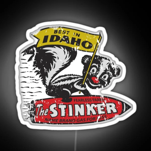 Stinker Gas RGB Neon Sign