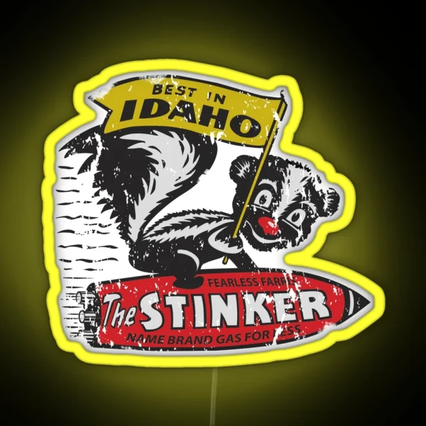 Stinker Gas RGB Neon Sign