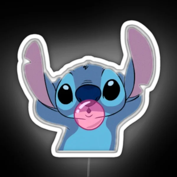 STITCH Bubblegum Bomb RGB Neon Sign