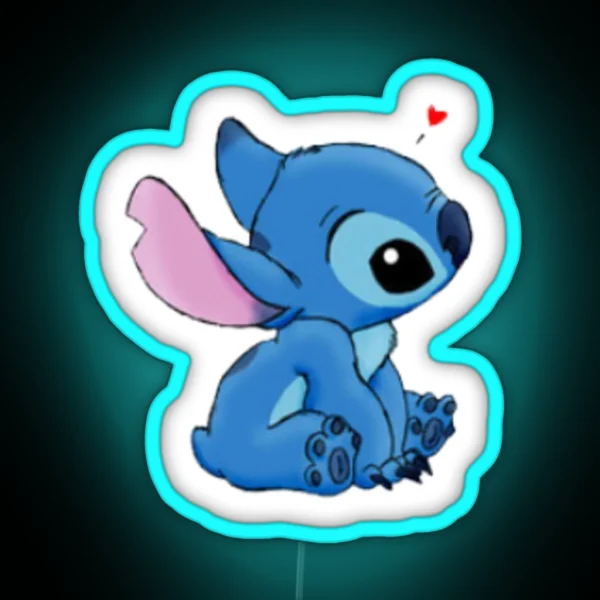 Stitch RGB Neon Sign