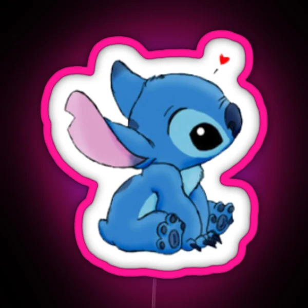 Stitch RGB Neon Sign