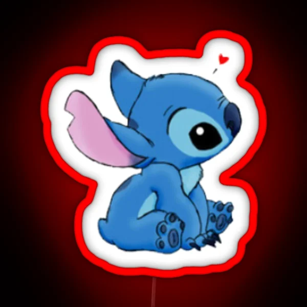 Stitch RGB Neon Sign