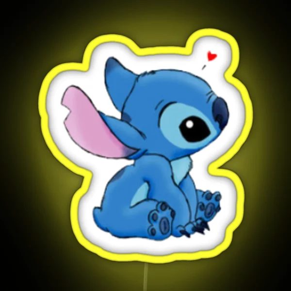 Stitch RGB Neon Sign