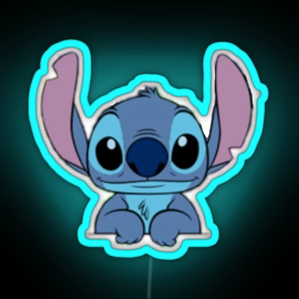Stitch RGB Neon Sign