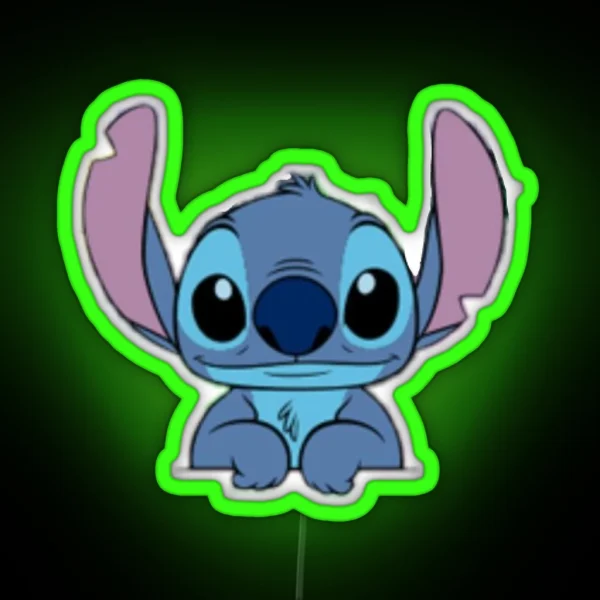 Stitch RGB Neon Sign