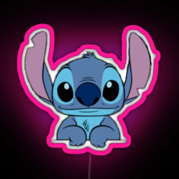 Stitch RGB Neon Sign
