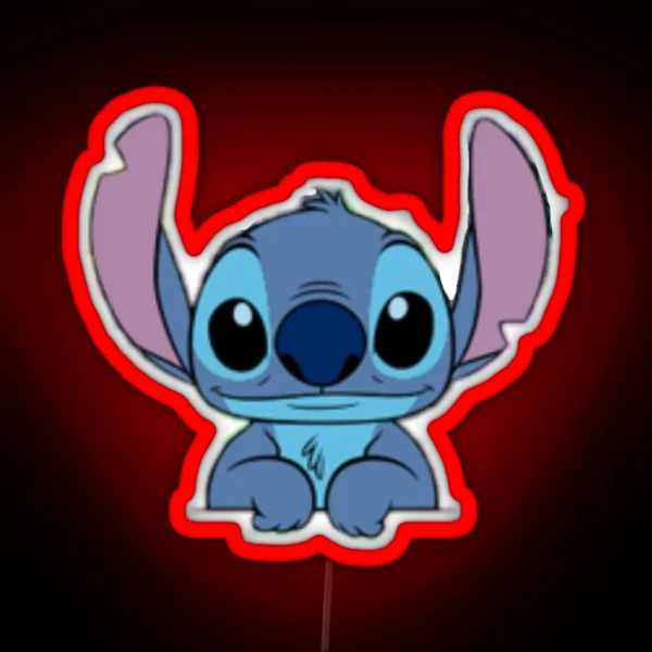 Stitch RGB Neon Sign