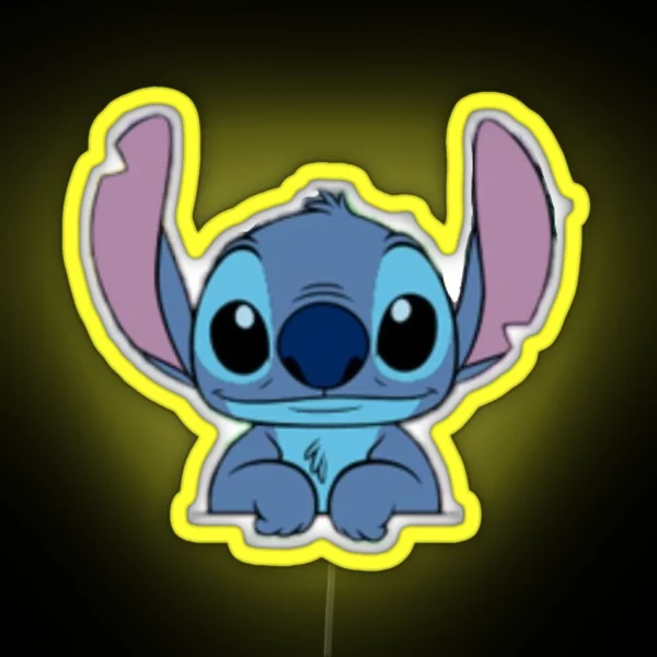 Stitch RGB Neon Sign