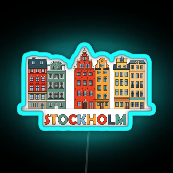 Stockholm RGB Neon Sign