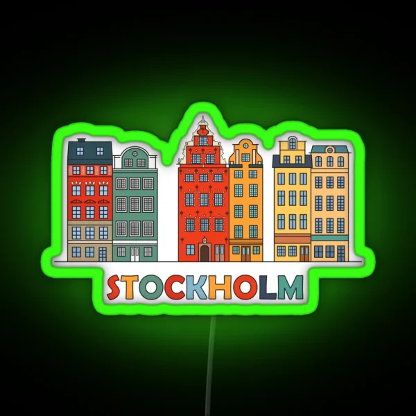 Stockholm RGB Neon Sign