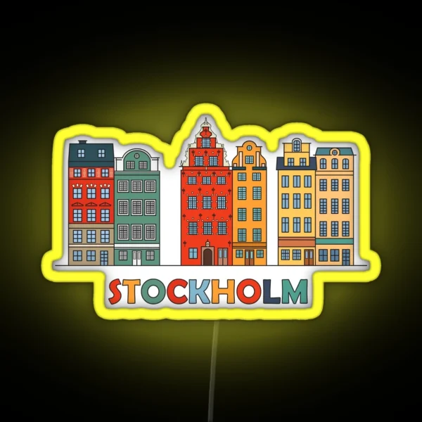 Stockholm RGB Neon Sign