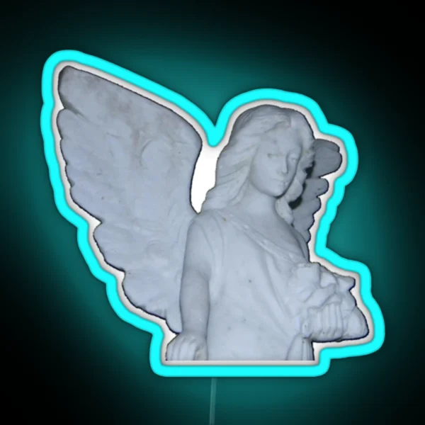 Stone Angel RGB Neon Sign