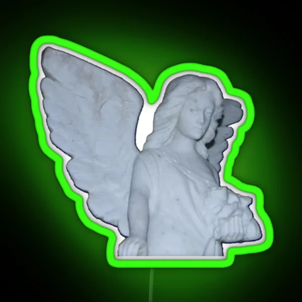 Stone Angel RGB Neon Sign