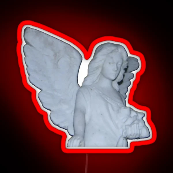 Stone Angel RGB Neon Sign