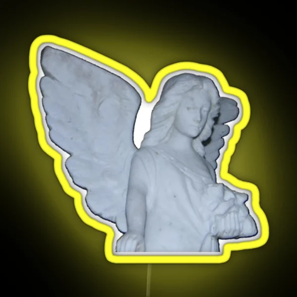 Stone Angel RGB Neon Sign