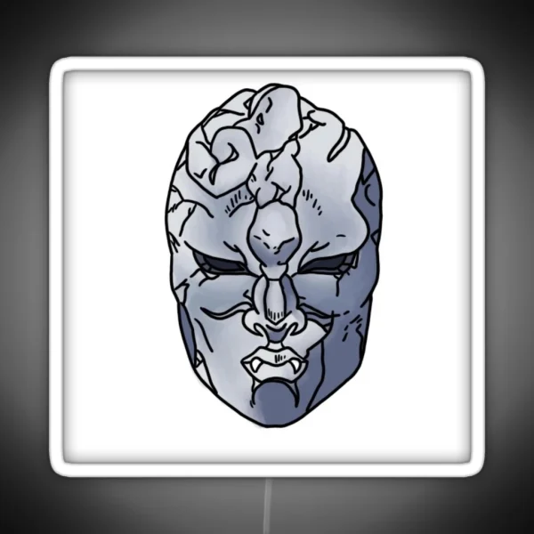 Stone Mask RGB Neon Sign
