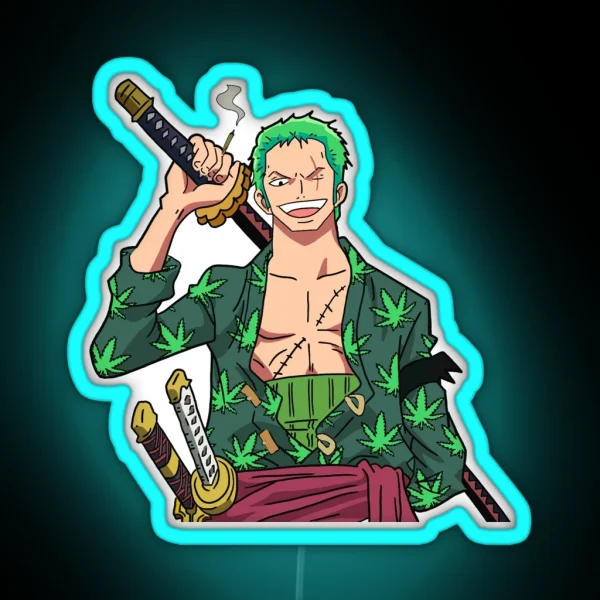 Stoner Zoro RGB Neon Sign