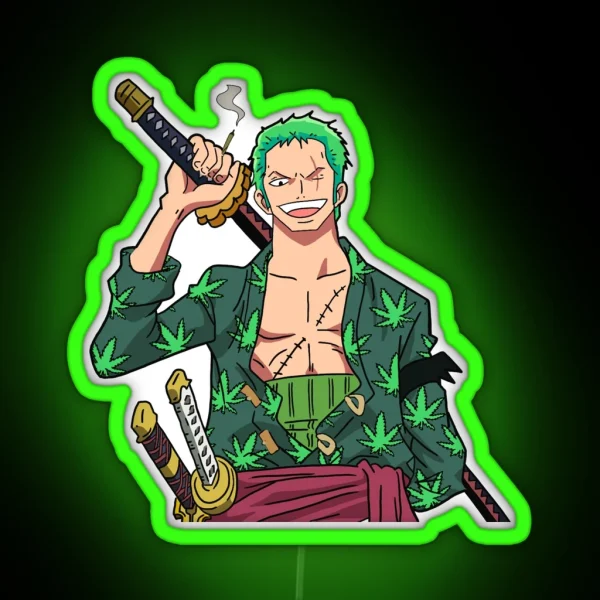 Stoner Zoro RGB Neon Sign