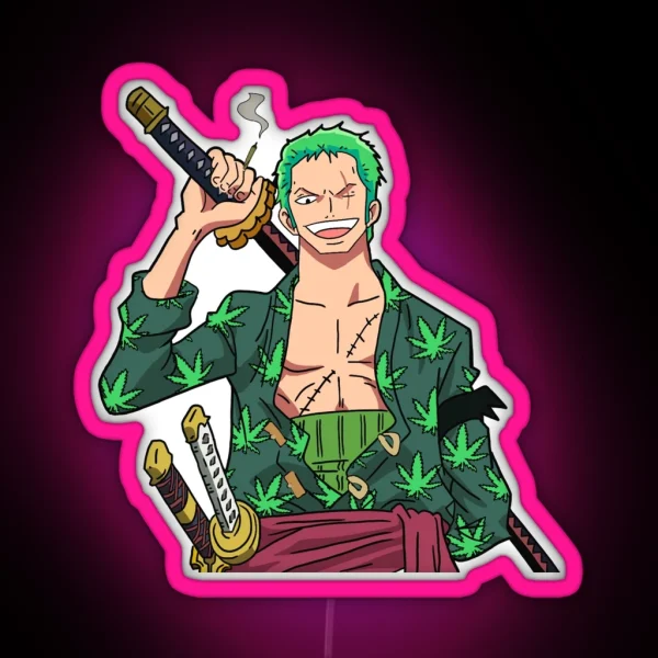 Stoner Zoro RGB Neon Sign