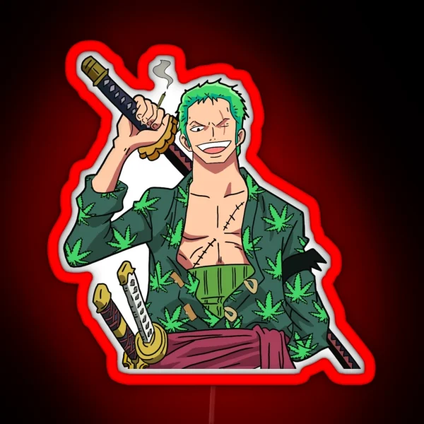 Stoner Zoro RGB Neon Sign