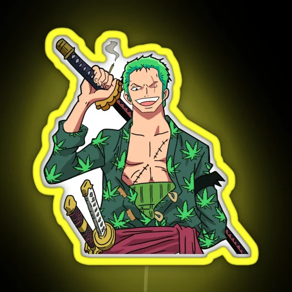 Stoner Zoro RGB Neon Sign