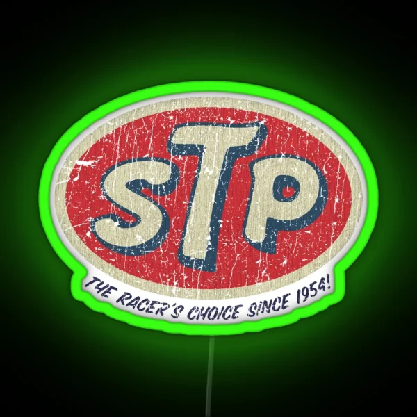 STP Racer S Choice 1954 RGB Neon Sign