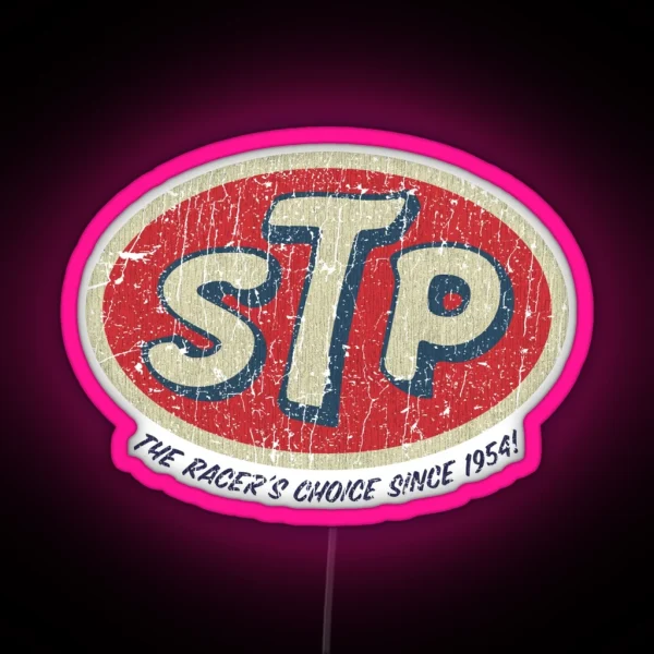 STP Racer S Choice 1954 RGB Neon Sign