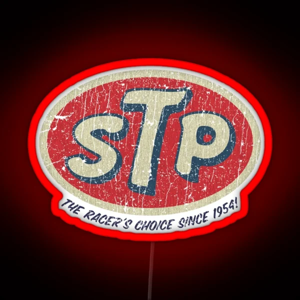 STP Racer S Choice 1954 RGB Neon Sign