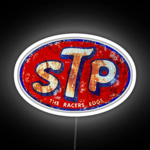STP Racing Rust RGB Neon Sign