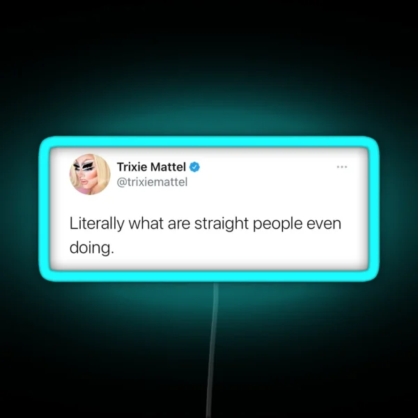 Straight Ppl RGB Neon Sign