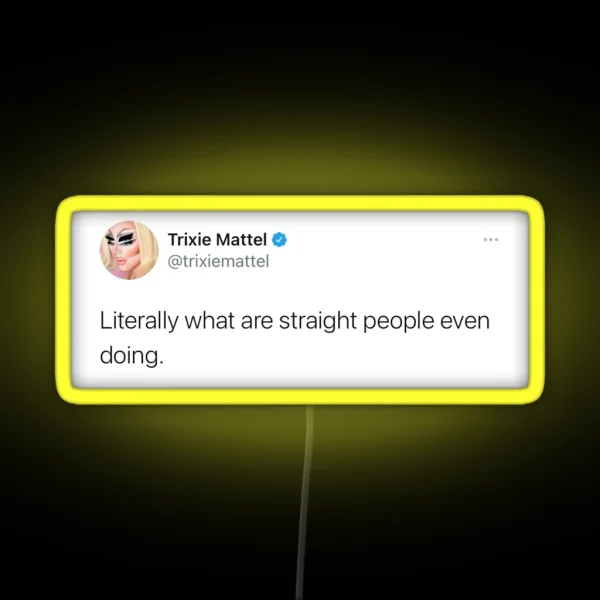Straight Ppl RGB Neon Sign