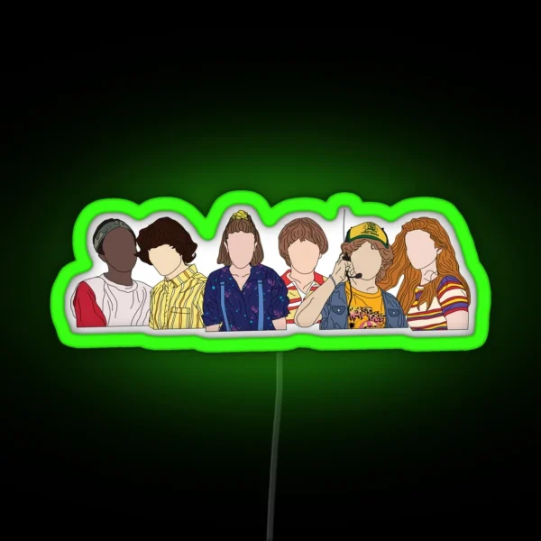 Stranger Things 3 RGB Neon Sign