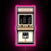 stranger things max mayfield arcade high score rgb neon sign pink