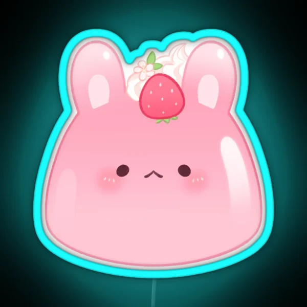 Strawberry Pudding RGB Neon Sign