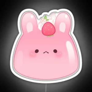 Strawberry Pudding RGB Neon Sign