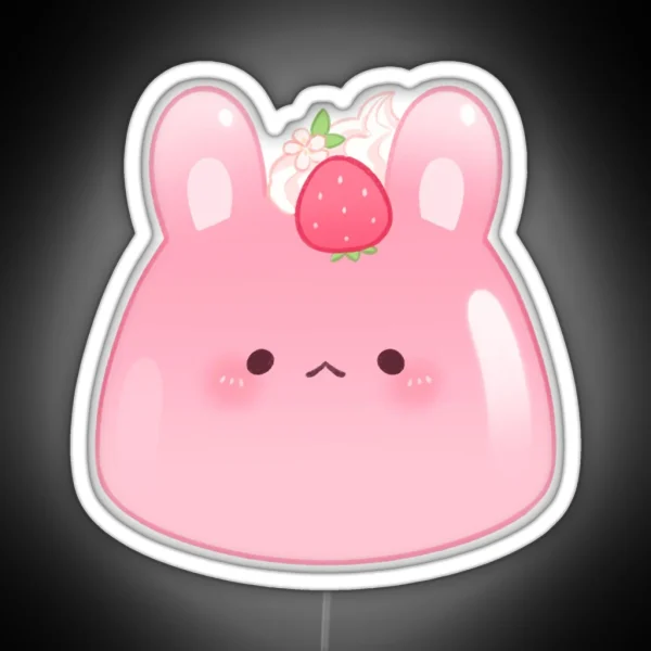 Strawberry Pudding RGB Neon Sign