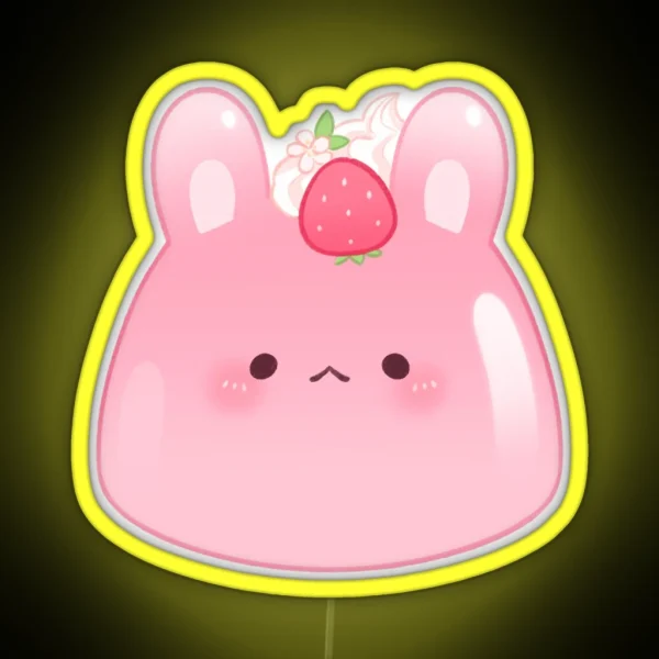 Strawberry Pudding RGB Neon Sign