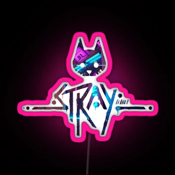 Stray Game Vintage Design RGB Neon Sign