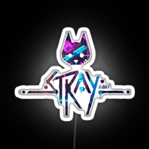 Stray Game Vintage Design RGB Neon Sign