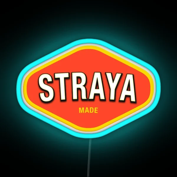 Straya Made RGB Neon Sign