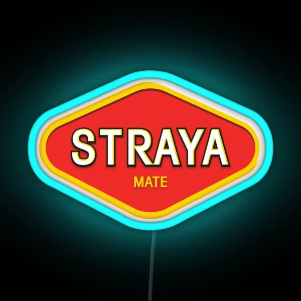 Straya Mate Australia RGB Neon Sign