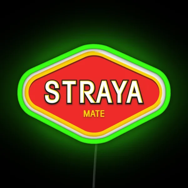 Straya Mate Australia RGB Neon Sign
