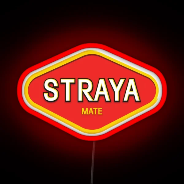 Straya Mate Australia RGB Neon Sign