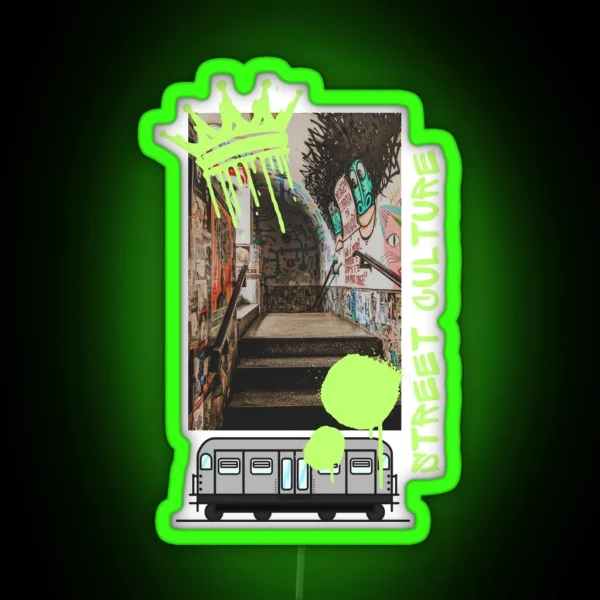 Street Culture RGB Neon Sign