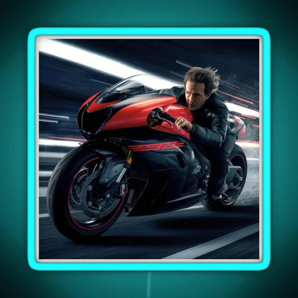Street Racer RGB Neon Sign