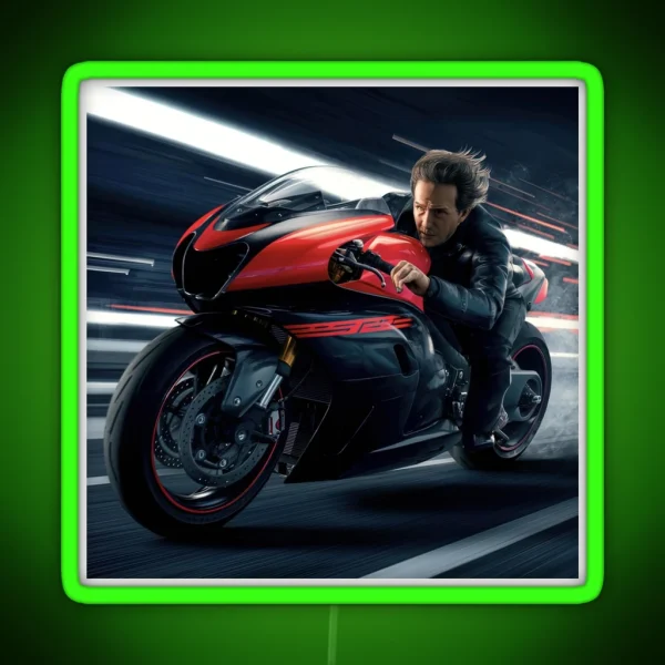 Street Racer RGB Neon Sign
