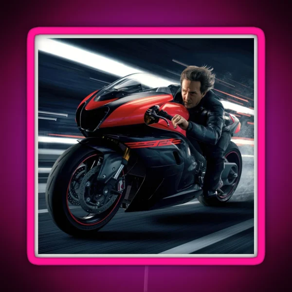 Street Racer RGB Neon Sign