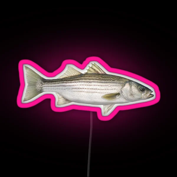 Striped Bass RGB Neon Sign
