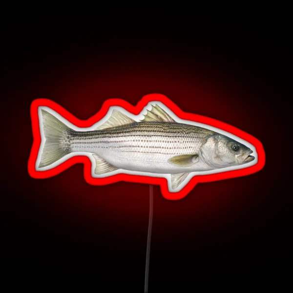 Striped Bass RGB Neon Sign